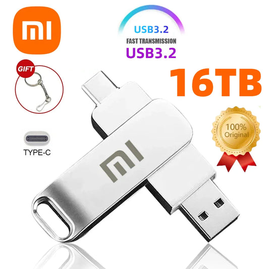 Unlock Limitless Storage Potential with Xiaomi's Type C \ USB 3.2 Flash Drive - Your Ultimate Data Companion!